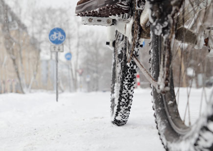 winter bike