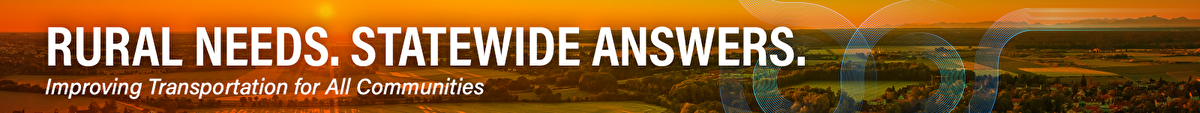 Rural Needs. Statewide Answers banner image
